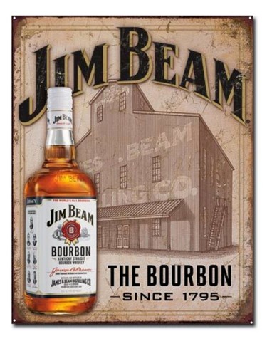 Schild usa jim beam whisky - schild,