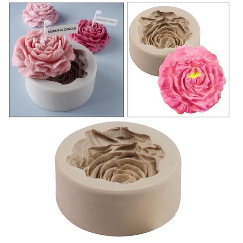 Blumenform diy kerzenseife - blumenform,