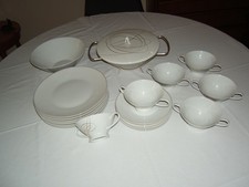 wunderschönes, altes, seltenes Essservice mit Suppentasse von Rosenthal - Selb