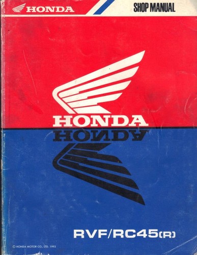 Honda rvf750 rc45 superbike - honda,