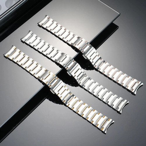 Massives stahl uhrenarmband - stahl,
