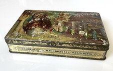 SULIMA DRESDEN ZIGARETTEDOSE cigaretten tabac tin box vintage blechdose