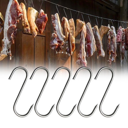 Fleischhaken zum schlachten - 5x,