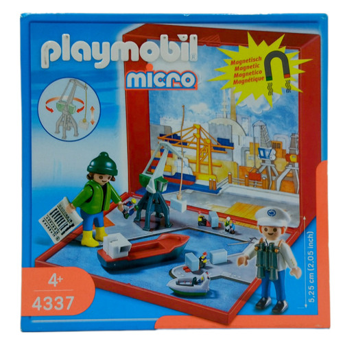 Playmobil microwelt hafen - hafen, 4337