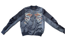 QED London Bomberjacke S Satin