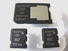 2 x 512MB Memory Stick Micro