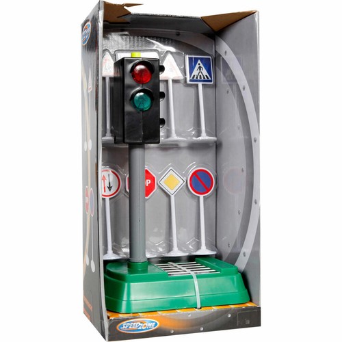 Speedzone verkehrsampel mit - speedzone,