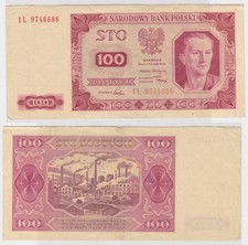 100 Zloty Banknote Polen