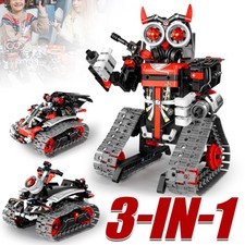 Technik Ferngesteuert Bauspielzeug 3 in 1 Roboter App-Steuerung programmierbar