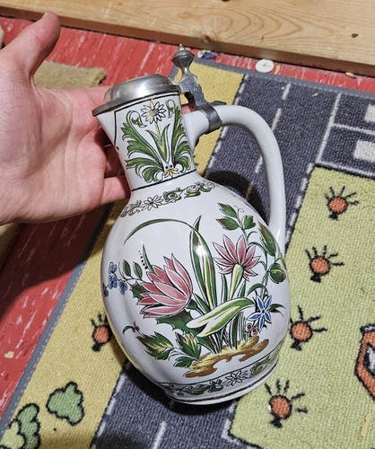 Ulmer keramik krug bauchig mit - ulmer,
