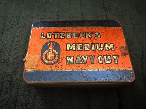 Blechdose tabak lotzbeck s - a., lotzbeck´s