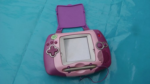Leapster rosa mit spielen - leapster,
