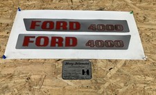 Ford 4000 aufklebersatz - ford,