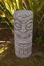 Gartenfigur steinfigur tiki - steinfigur,