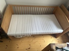 Wunderschönes Pinolino Kinderbett Hochwertig Buche 140x70 incl Matratze