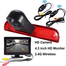 Für Fiat Rückfahrkamera+4.3"Monitor+Wireless Ducato Carado Wohnmobile X250 Kombi