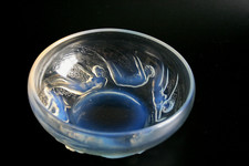 RENE LALIQUE " ONDINES " OPALISIERENDE GLASSCHALE - UM 1921