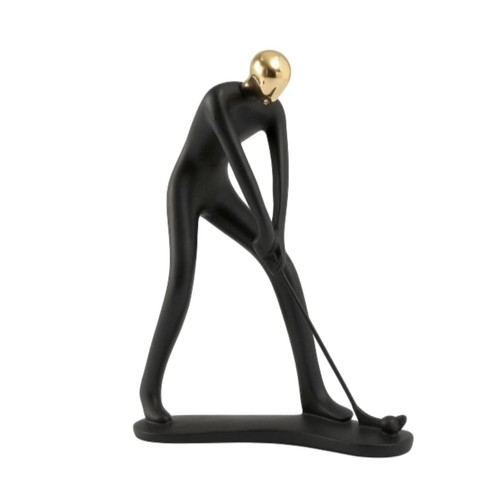 Golfer dekostatuette modern - golfer-dekostatuette,