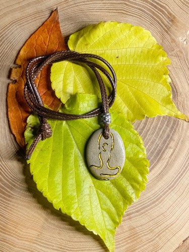 Kette kieselstein joga - kette,, kieselstein,