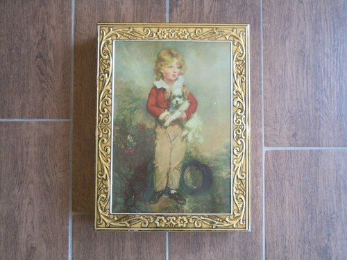 Vintage blechdose kiste kasten - vintage,
