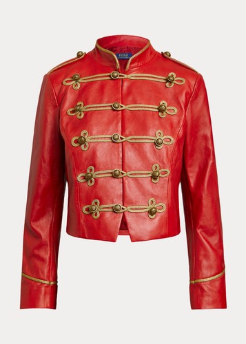 Ralph lauren lammlederjacke - lauren,