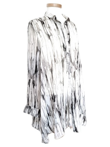 Longbluse aquarell batik look - longbluse,