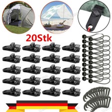 60x Planenhalter Planen Befestigung Klemme Clips Spanner Für Zelt Abdeckplane