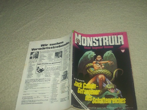 Monstrula gruselroman heft - monstrula,