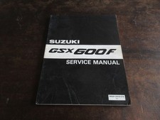 Suzuki GSX600F 1987 service