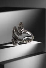 925 Sterling Silver Ring, -