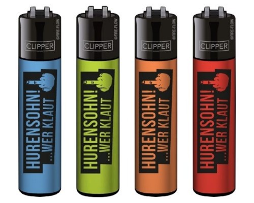 Clipper feuerzeuge hurensohn - clipper®,