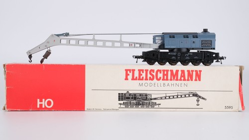 Fleischmann 5595 kranwagen - h0,