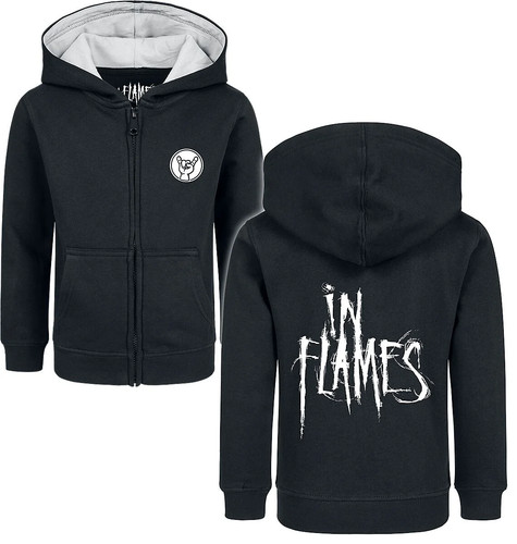 Flames kinder kapuzenjacke - flames, kinder-kapuzenjacke