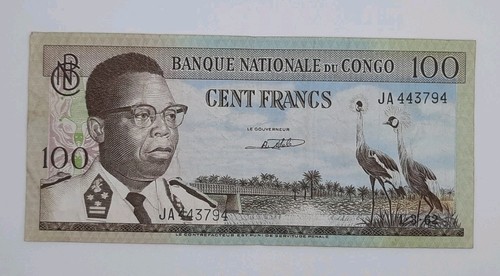 1964 banque nationale congo - banque, du