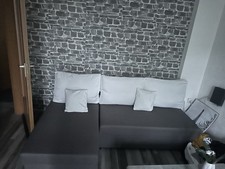 Ecksofa mit Schlaffunktion, Gebraucht  200cm x 140cm