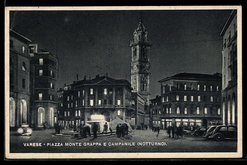 Ansichtskarte varese piazza - varese,,