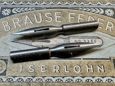 2 Vintage Brause Feder