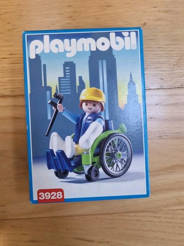 Playmobil 3928 rollstuhlfahrer - 3928,