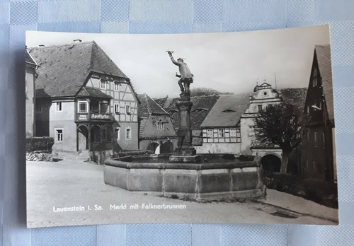 Postkarte lauenstein in - ak,