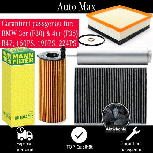 Filterset inspektionspaket bmw - filterset,