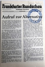 Joseph beuys aufruf - ´´aufruf, zur