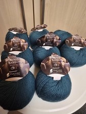 Strickwolle Pascuali, petrol