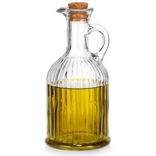 Essig und Ölflaschen Glas