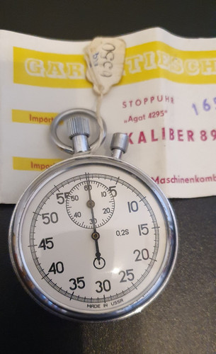 Mechanische stoppuhr agat - stoppuhr, „agat