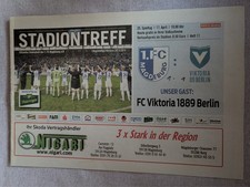 Programm FC Magdeburg - Viktoria Berlin  Saison 2013/14