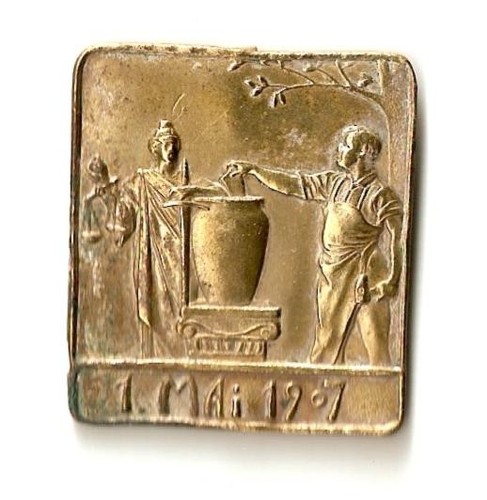 Mai abzeichen von 1907 - 1.,