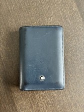 Montblanc Leder Geldbörse Blau