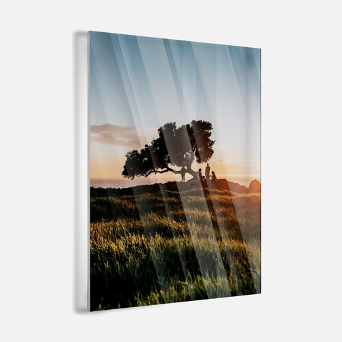 Acrylglasbild landschaft - acrylglasbild,