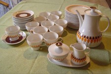 Kaffeeservice/Kaffeeset f. 12