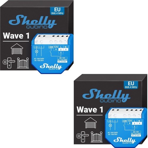 2er shelly wave smart - z-wave,